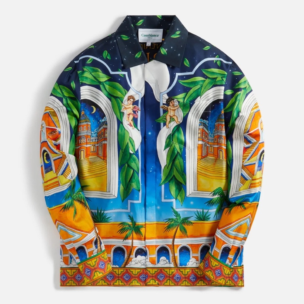 Men’s Casablanca Silk Shirt
